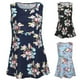 thumbnail image 5 of Camisa de enfermera de maternidad para mujer Blusa de lactancia floral Manga superior Cuello en O Scienceny FS10160-04, 5 of 7