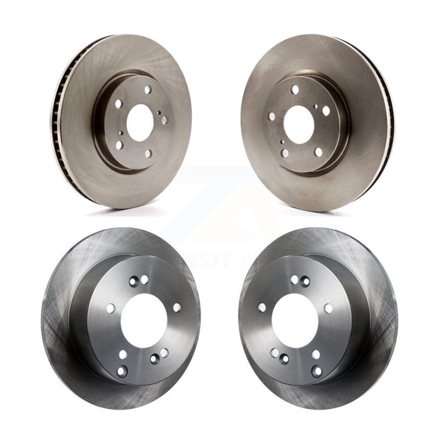 CMX Front Rear Disc Brake Rotors Kit for Car Lexus IS250 Vehicles Built USA Market K8-101835