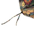 thumbnail image 6 of Jordan Manufacturing 72" x 22" Gaya Pizzazz Multicolor Floral Rectangular Outdoor Chaise Lounge Cushion with Ties and Hanger Loop, 6 of 11