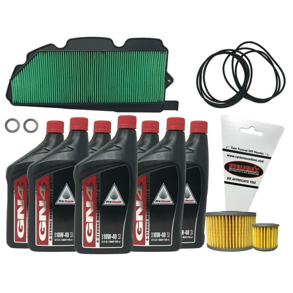 Honda OEM Full Service Kit for 2016-2023 Honda Pioneer 1000 with 10W-40 Oil
