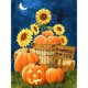 thumbnail image 2 of Cuadros Decorativos Calabaza girasol 40x50cm pintura al óleo por números pintura DIY (M631) Tmvgtek embutido en tela, 2 of 6