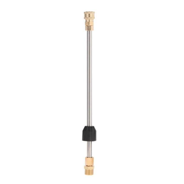 Varilla de extensión con rosca M22 Varilla de extensión resistente profesional de acero inoxidable Lavadora a presión portátil Varilla de extensión Ar 38CM