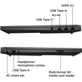 thumbnail image 4 of HP Victus 15 Gaming Laptop[Windows 11 Pro], 15.6" FHD IPS 144Hz Display, 6-Core AMD Ryzen 5 7535HS, 8GB DDR5 RAM, 1TB SSD, GeForce RTX 2050, Backlit KB, Wi-Fi 6, BT 5.3, RJ45, w/accessories, 4 of 7