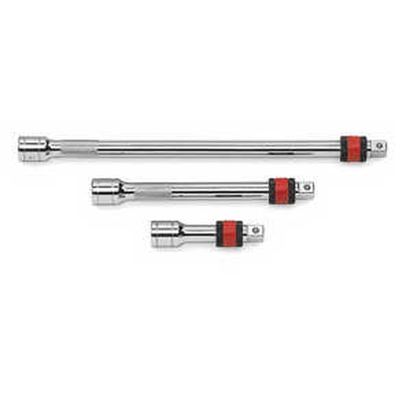 3 Pc 1/4" Dr Locking Extension Set