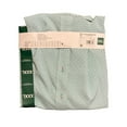thumbnail image 2 of Nick Graham Men's Performance Stretch Sport Short Sleeve Woven Shirt (Green, XXXL), 2 of 3