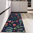 thumbnail image 4 of Pioneer Flower Floral Print Pattern Kitchen Rug Mat,Kitchen Runner Rugs Non Skid Washable,Decorative Kitchen Floor Mats for Kitchen,Sink,Laundry,17"X47", 4 of 5