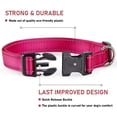 thumbnail image 2 of Collar para perros con hebilla ajustable de nailon de seguridad reflectante BOOMIBO, 2 of 8