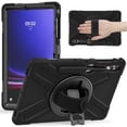 thumbnail image 4 of Funda resistente a caidas Teknet para Samsung Galaxy Tab S9+ plus 12.4 pulgadas con correa, 4 of 4