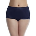 thumbnail image 2 of Women's Vanity Fair 13011 Perfectly Yours Lace Nouveau Brief Panty - 3 Pack (Mist/Fawn/Navy 9), 2 of 4