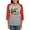 Heather/Red, variant on CafePress - Nerf Beyond Limits Long Sleeve T Shirt - Womens Baseball Tee