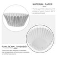 thumbnail image 3 of Minkissy Cupcake Baking Cups 500Pcs High Temperature Resistant Foil Liners For Home Users 1.77In, 3 of 7