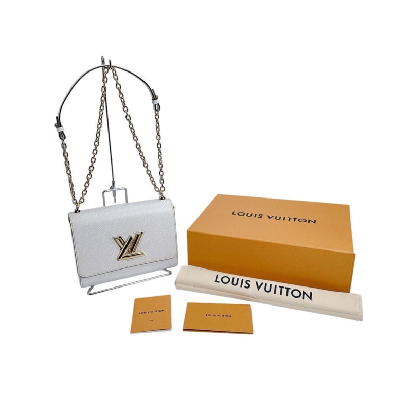 Pre-Owned Louis Vuitton Twist MM Shoulder Bag in Epi Leather and Pre-Owned Louis Vuitton Twist MM Shoulder Bag in Epi Leather and