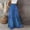 Z001-Dark Blue, variant on Womens Boho Maxi Skirt 2026 Summer Cruise Casual High Waist Tie Flowy Long Skirt with Pockets For Beach Vacation