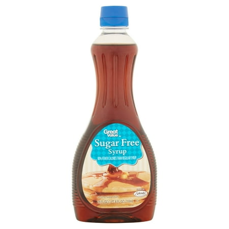 Great Value: Sugar Free Syrup, 24 oz - Walmart.com