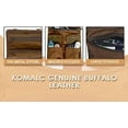 thumbnail image 7 of KOMALC Genuine Buffalo Leather Hanging Toiletry Bag Travel Dopp Kit (Distressed Tan), 7 of 7
