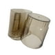 thumbnail image 3 of Soporte para cepillos de dientes y pasta de dientes de pared con vaso de enjuague Almacenamiento para cepillos de dientes Marrón, 3 of 9