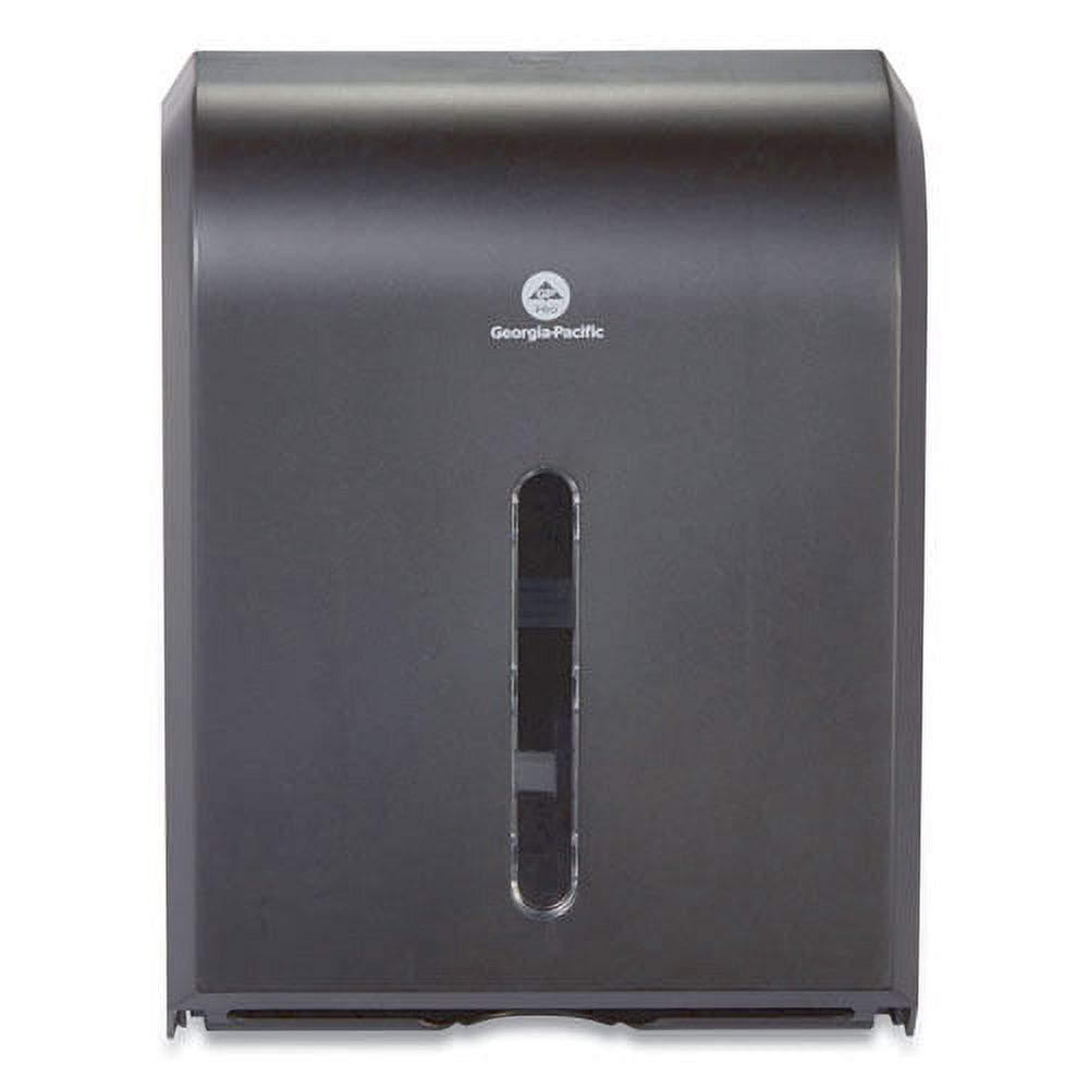 Dispenser For Combi-Fold C-Fold/multifold/bigfold Towels, 12.3 X 6 X 15.5, Black | Bundle of 10 Cartons