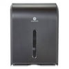 Dispenser For Combi-Fold C-Fold/multifold/bigfold Towels, 12.3 X 6 X 15.5, Black | Bundle of 2 Cartons