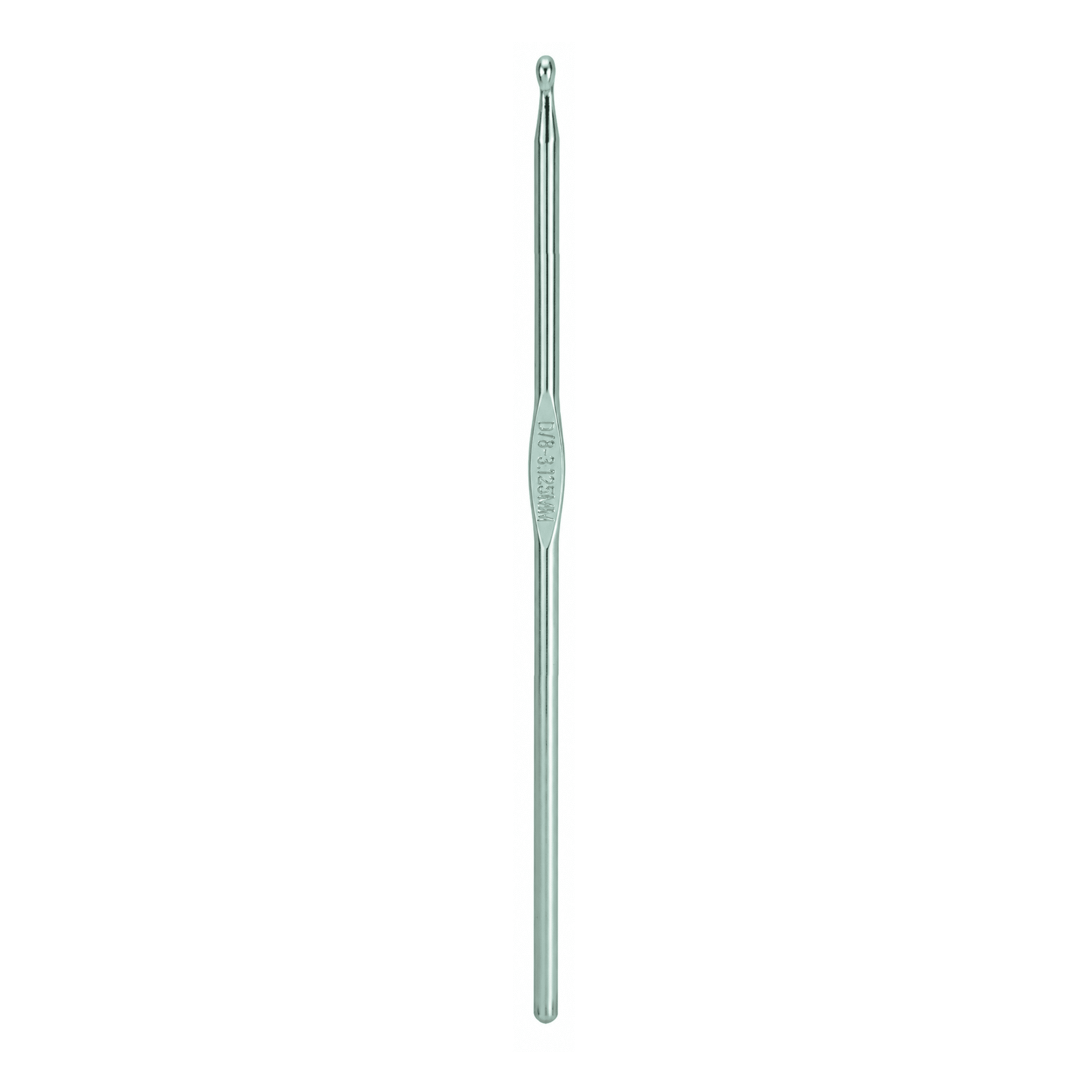 Hello Hobby Aluminum Crochet Hook, Size D, 3.125 mm