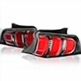 thumbnail image 3 of Spec D Tuning LT-MST10BKLED-TM Black Trim LED Tail Lights with Red Bar for 2010-2012 Ford Mustang, 3 of 4