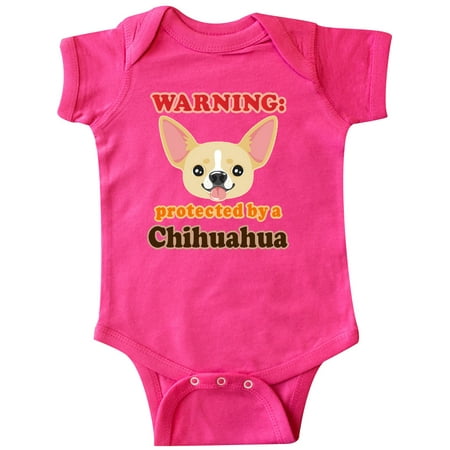 

Inktastic Protected by a Chihuahua Gift Baby Boy or Baby Girl Bodysuit