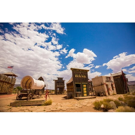 Ghost Town, Virgin Trading Post, Utah, United States of America, North America Print Wall Art By Laura