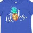 thumbnail image 4 of Inktastic Aloha- in cursive with pineapple rainbow colors Boys or Girls Toddler T-Shirt, 4 of 5