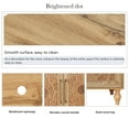 thumbnail image 4 of Aukfa 63" Large Accent Storage Cabinet TV Stand with Carved Door for Living Room,Entryway,Natural, 4 of 8