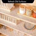 thumbnail image 2 of Shelf Pads - High Quality Non Adhesive Kitchen Cabinet and Drawer Pads - Waterproof Shelf Paper with Modern Patterns - Durable EVA Cabinet Pads - Easy to Cut, 2 of 7