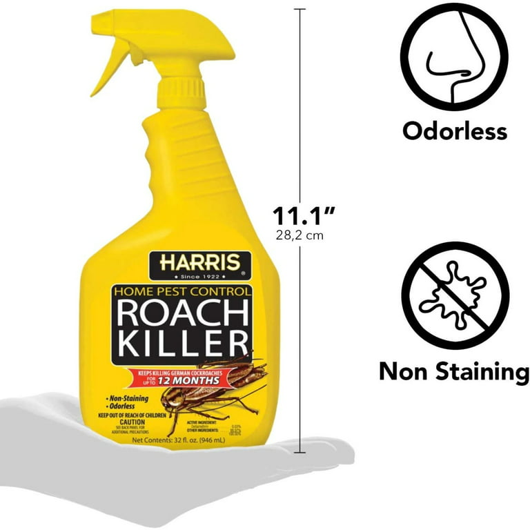 PF Harris HRS-128 Liquid Roach Killer Ready To Use With Trigger Spray  Gallon: Insecticides Gallon & Over (072725000436-1)