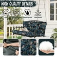 thumbnail image 3 of Replacement Cushions for Outdoor Swing, Swing Replacement Cushions Thicken 4" with Backrest, Waterproof Bench Cushions for Patio Furniture Porch Swing Cushions (Hummingbird Flowers), 3 of 6