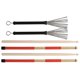 thumbnail image 1 of Cepillo de tambor retráctil, juego de cepillos para baquetas Jazz Drum Stick Drum Stick Funcionalidad versátil, 1 of 12