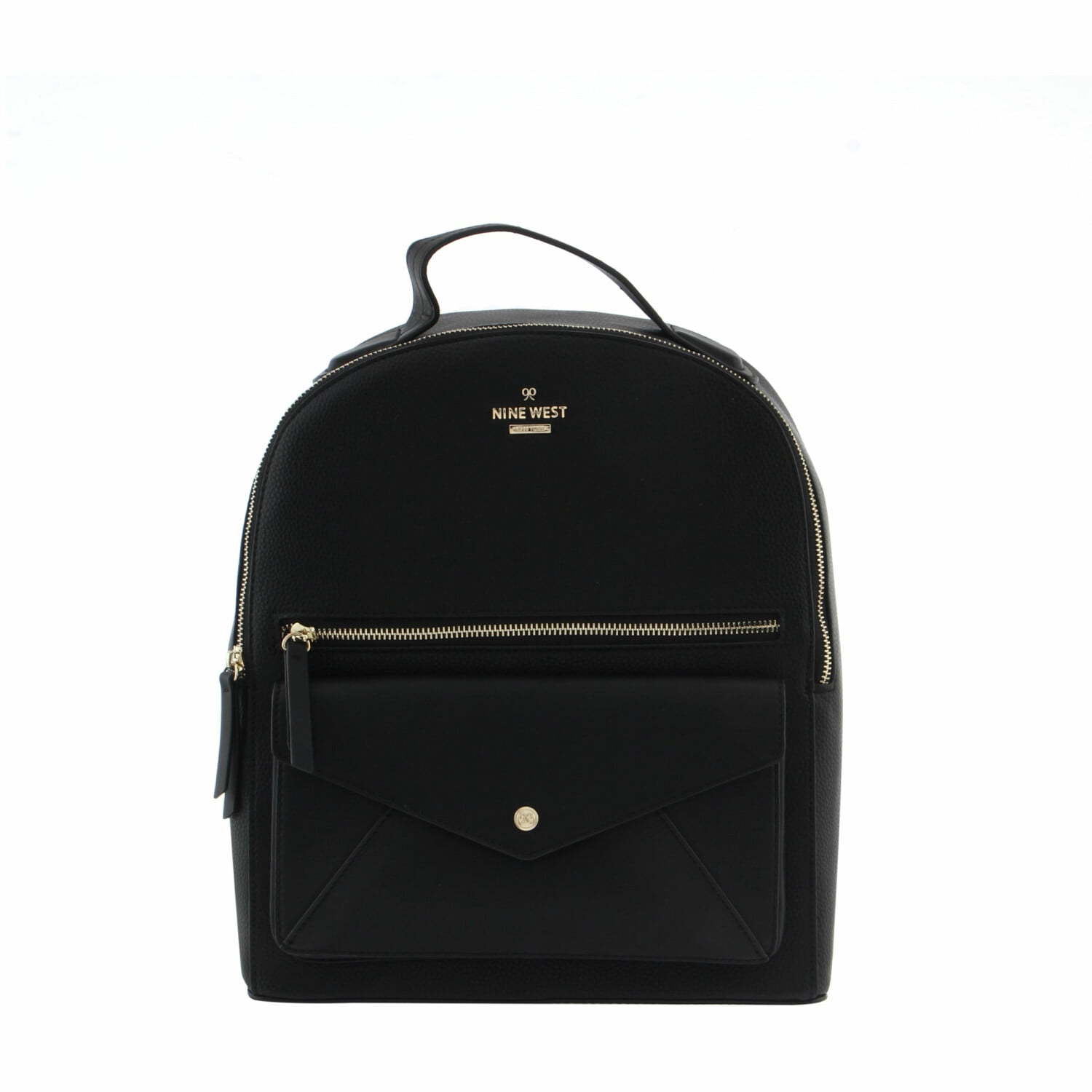 nine west black backpack