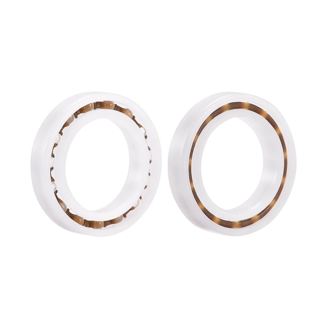 Unique Bargains 6803 Roulements en Plastique 17x26x5mm Boule de Verre Cage en Nylon 2 pcs