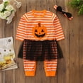 thumbnail image 2 of Enjoytime 3cs Halloween Baby Clothes Halloween Baby Bodysuit Long Sleeve Romper Onesies Jumpsuits Sleepwear Baby Girl Gift 3-24 Months, 2 of 7