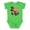 Apple Green, variant on Inktastic Monster Truck How I Roll 2nd Birthday Boys Baby Bodysuit