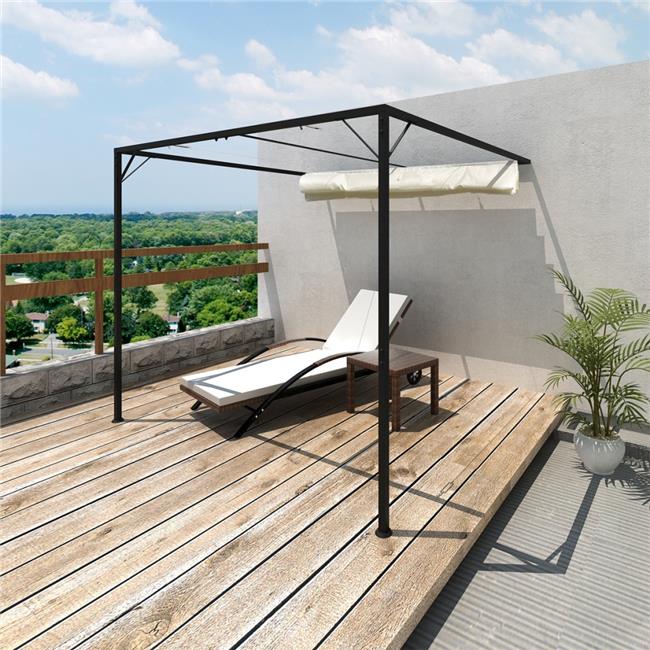 Sunshade Awning Gazebo with Polyester 
