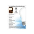 thumbnail image 3 of GE 8W DEL A19 ESTAR BLANC DOUX 4P, 3 of 3
