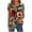 Khaki, variant on PeiLuo Women's Summer Tops: Dressy Casual Short Sleeve Button V Neck T-Shirts, Trendy Cute Tees with Floral Boho Tunic Blouses