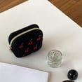 thumbnail image 6 of Cherry Embroidery Coin Purse PU Leather Trend Short Zipper Wallet Women Cute Mini Wallet Simple Fashion Wallets, 6 of 7