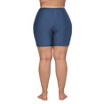 thumbnail image 3 of Beautyin Women's Plus Size Swim Shorts High Waist Boyshorts Solid Swim Trunks, 3 of 6