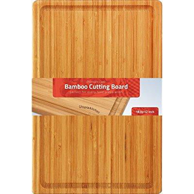 large bamboo cutting board