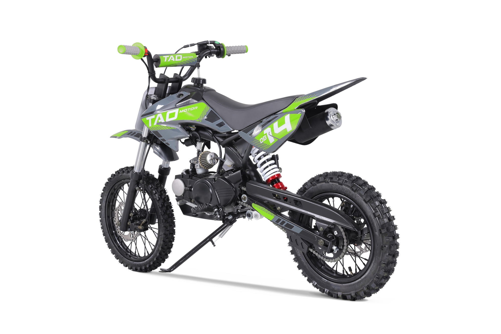 TAO MOTOR New DB-14 110CC Kids Dirt Bike with Automatic Engine Kick Start,Green