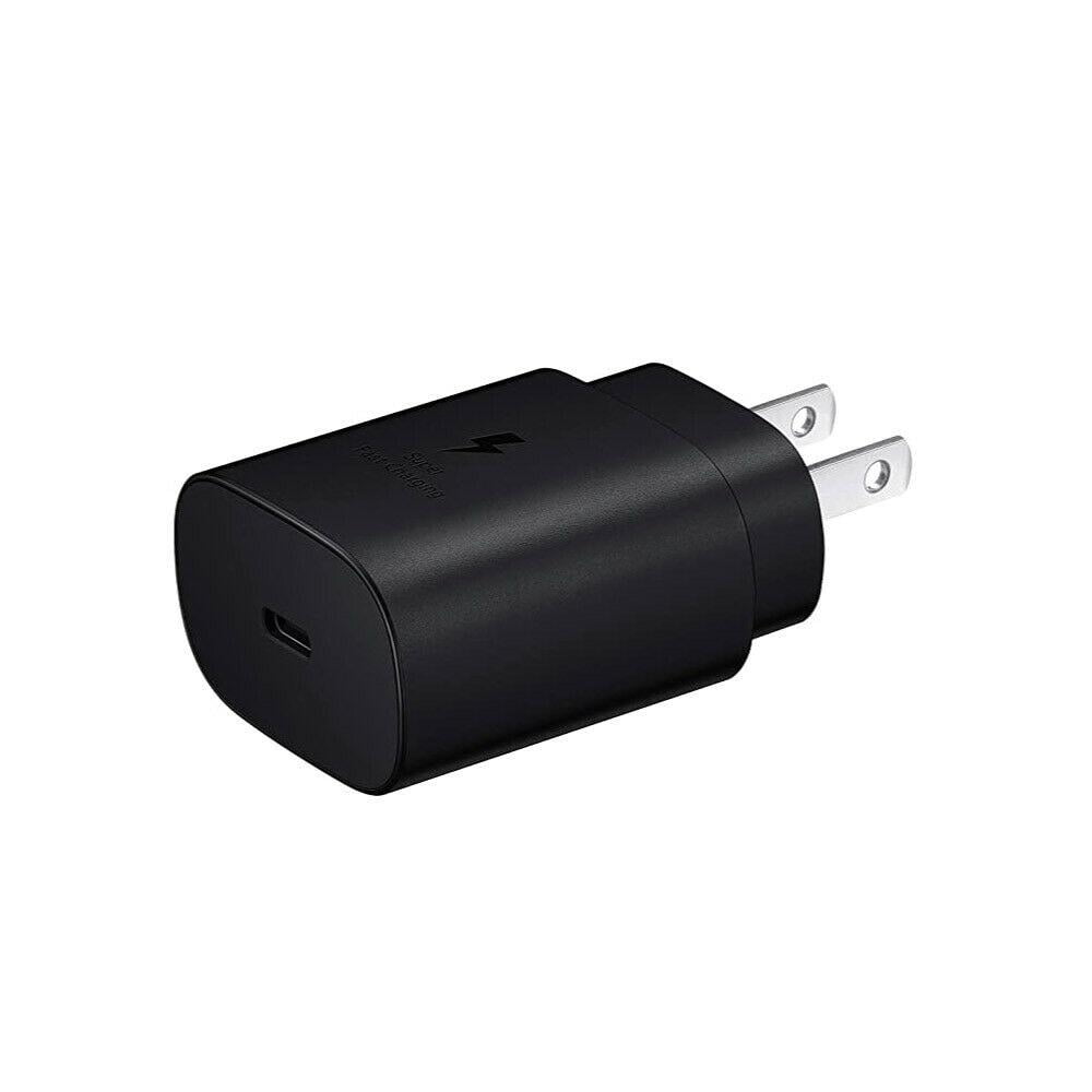 Samsung Chargeur Rapide 25W + Cable USB-C USB-C Pour SAMSUNG S21-S21  PLUS-S21 ULTRA-S20 FE-S20 - Gixcor
