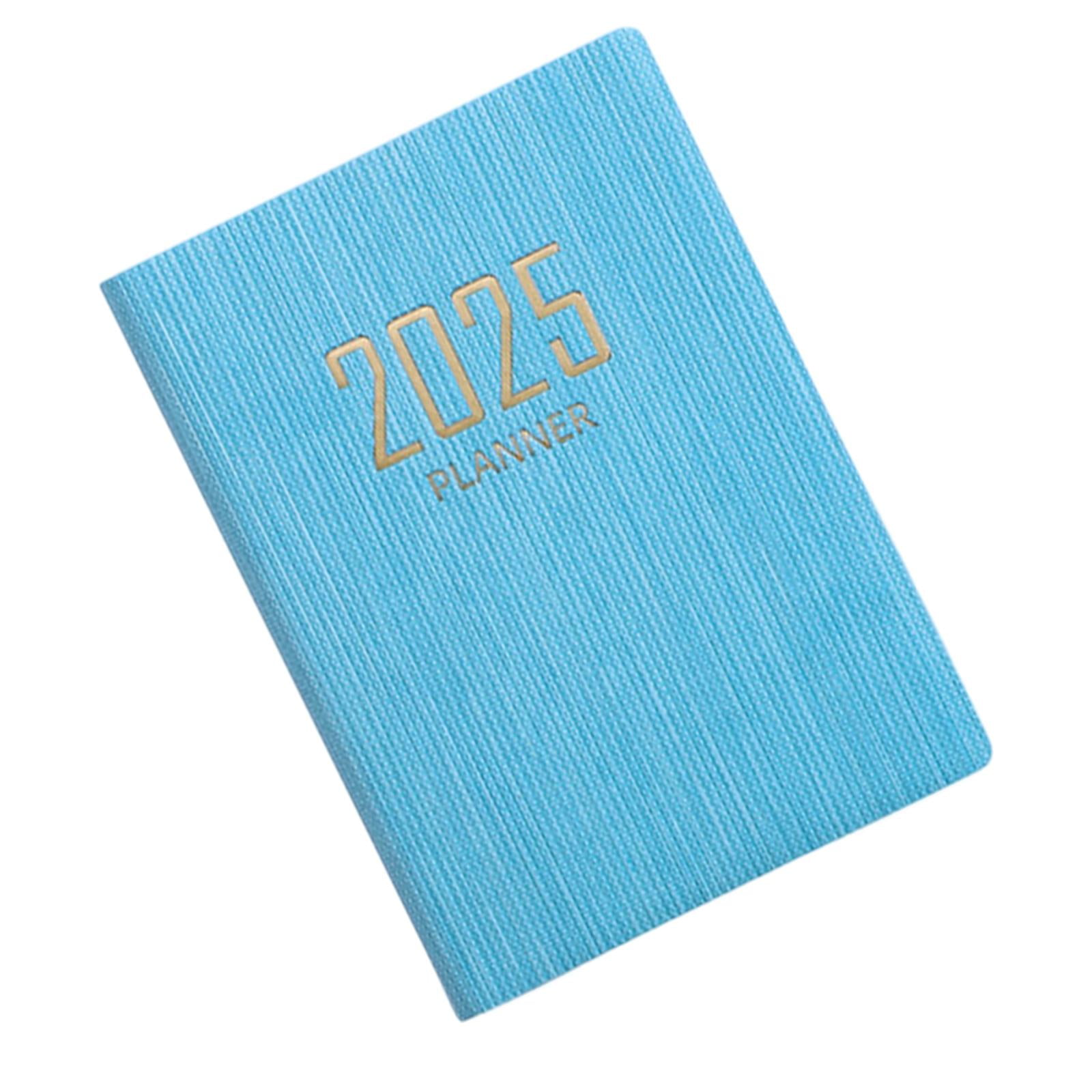MAGIDEAL 6x2025 Portable Home Office Weekly and Monthly Planner Blue