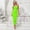 Green, variant on Elegant Casual Tennis Dress for Women with Spaghetti Strap Bodice and Sleeveless Dress for Everyday and Wear Orange L