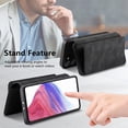 thumbnail image 4 of Detachable Magnetic Case Wallet For Samsung Galaxy Note 20 Ultra Compatible with MagSafe Wireless Charging Phone Cover Multi Card Slots Cash Coin Zipper Pocket RFID Blocking, Black, 4 of 13
