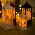 thumbnail image 4 of Christmas Candlestick LED Lamp Light Hanging Lantern Crafts Desk  Ornament, 4 of 9