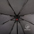 thumbnail image 3 of Knirps A.050 Cone Bordeaux Manual Open Close Travel Rain Umbrella for Adults – Ultra Lightweight, Compact Windproof 38.5" Water Resistant Canopy, Steel Aluminum Frame, Travel Case Included, 3 of 7