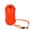 Orange, variant on EQthropy Single Air Chamber Swim Buoy Float with Adjustable Waist Belt, High Visibility Inflatable Safety Floating Marker for Open Water Swimming Triathlon Kayaking